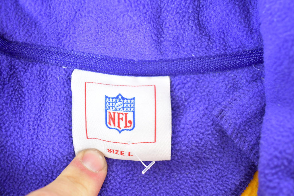 Vintage 1990s Minnesota Vikings Fleece Outdoorsman NFL Sweater Mens L