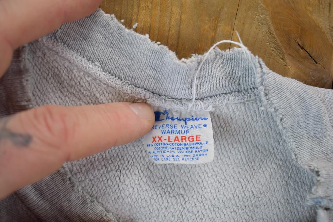 Vintage 1990s Champion Reverse Weave Warm Up Sweatshirt