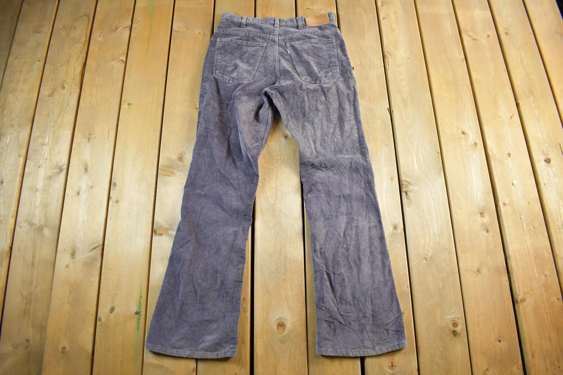 Vintage 1970s Levi's Bell Bottom Corduroy Flare Pants Size 31 x 32