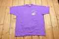 Vintage 1990s Fruit of The Loom Monster Smash '95 Travel T Shirt Made In USA Single Stitch