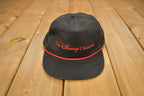 Vintage 1990sThe Disney Channel Strap Back Rope Hat