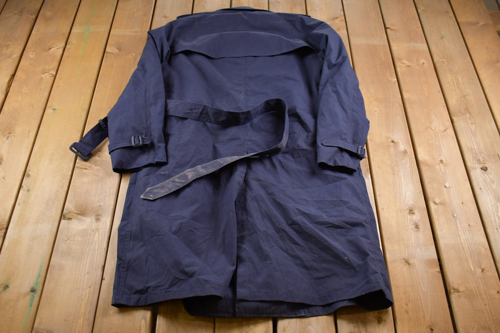 Vintage 2001 Naval Full Length Overcoat Jacket