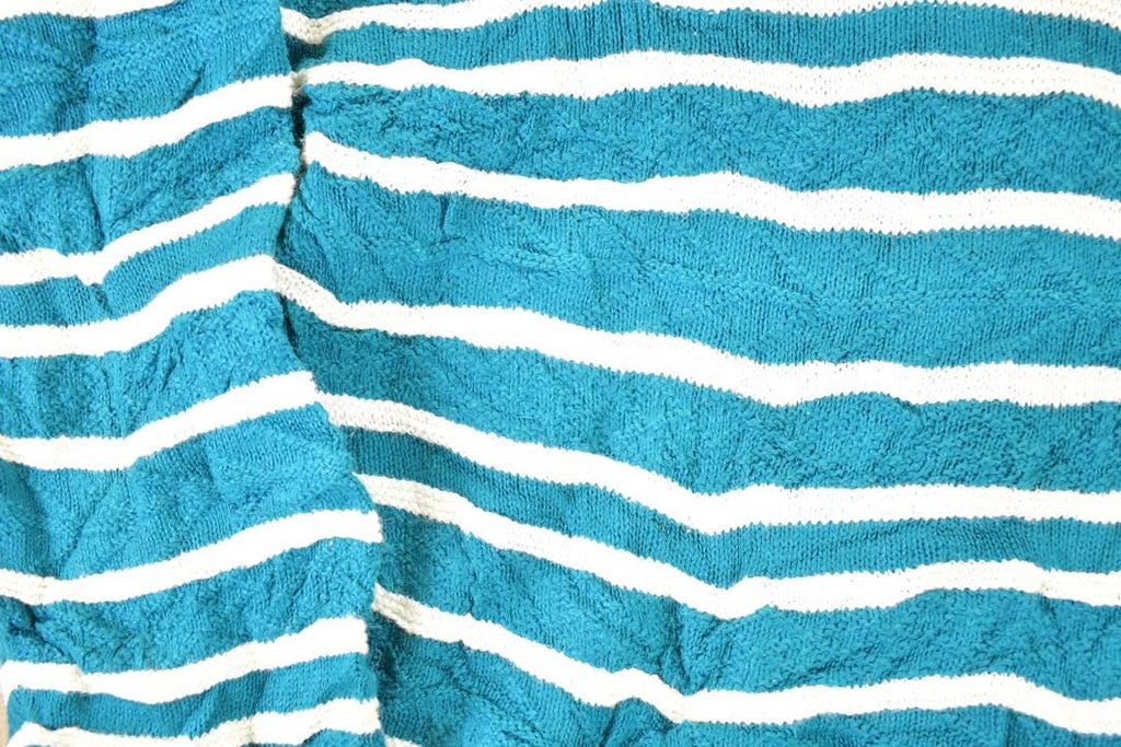 Vintage 1990s City Streets Striped Knit Crewneck Sweater Men's L