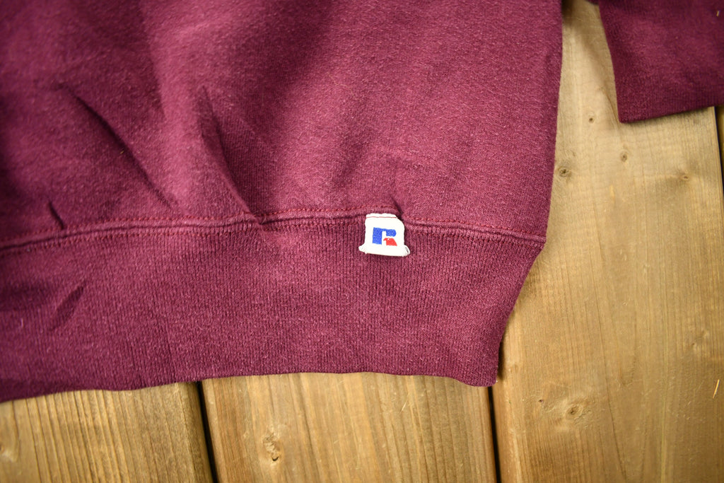 Vintage 1990s Horseback Rider Theme Russell Athletics Crewneck Sweatshirt