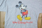 Vintage 1990s Walt Disney World Mickey Cartoon Promo T-Shirt
