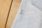 Vintage 1990s Levi's 565 Loose Wide Leg Denim Jeans Women's 28 x 31 / Light Wash / Vintage Denim / Made In USA / 90s Levi's / Distressed