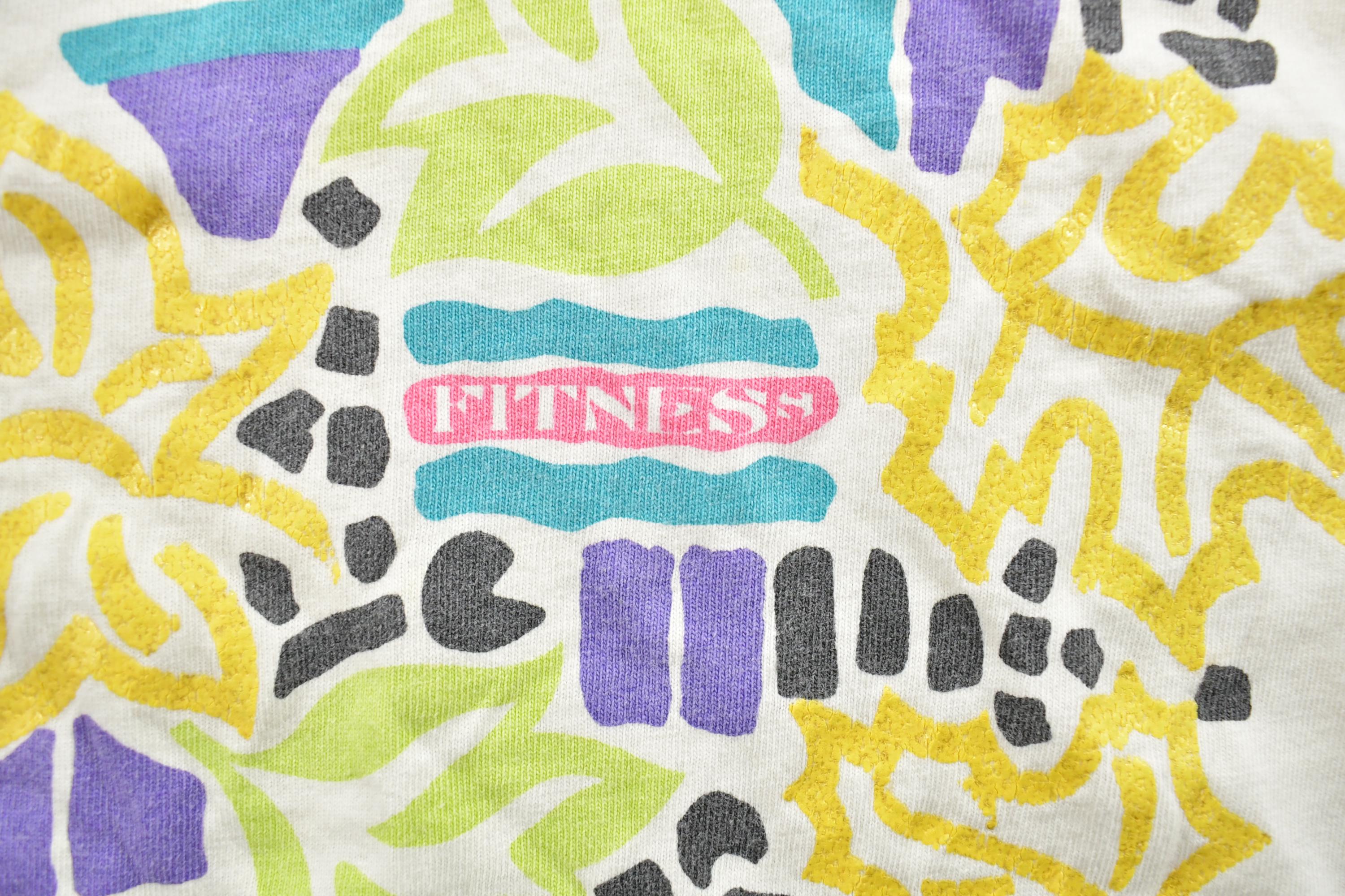 Vintage 1990s Body Details Fitness Graphic T-Shirt