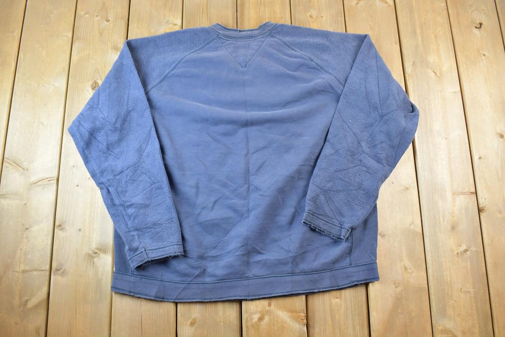 Vintage 1990s Tommy Jeans Ribbed Crew Neck Sweatshirt