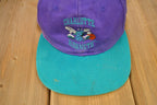 Vintage 1990s Charlotte Hornets NBA Snap Back Hat