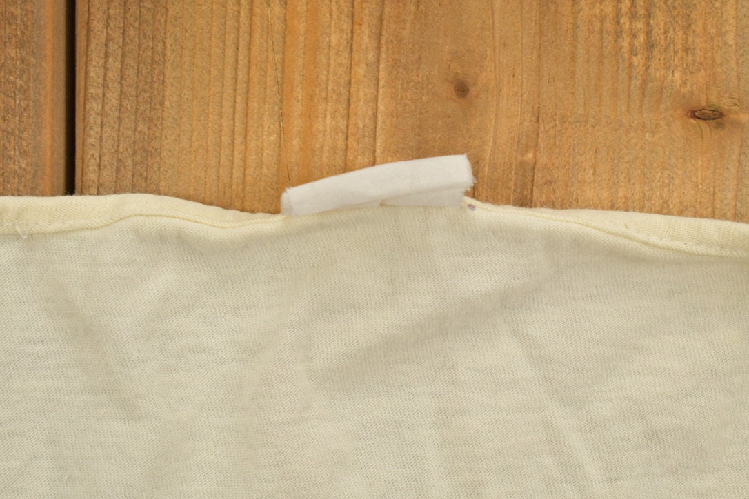 Vintage 1990s Blank Quarter-button T Shirt