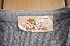 Vintage 1980s Arnold Palmer Knit Cardigan Sweater
