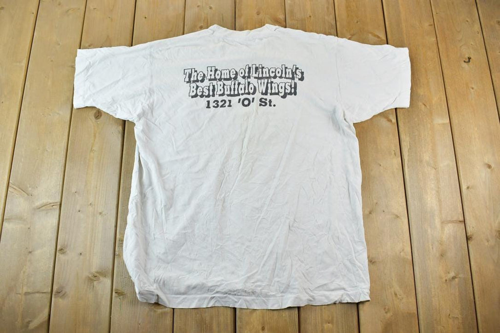 Vintage 1990s The Watering Hole Home Of The Wings Single Stitch T-Shirt