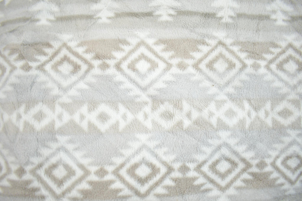 Vintage 1990s Southern Grit Abstract Pattern Fleece Sweater