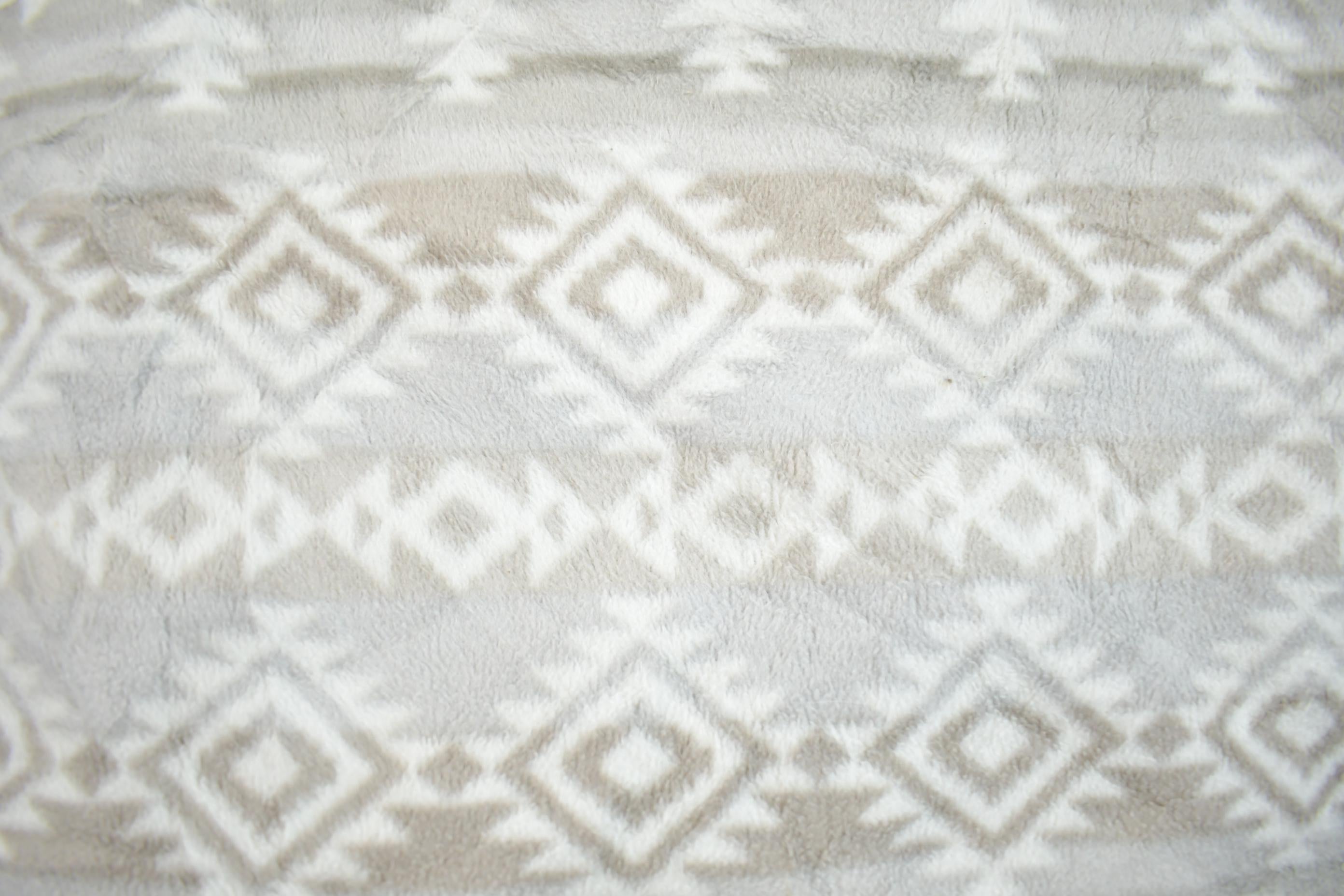 Vintage 1990s Southern Grit Abstract Pattern Fleece Sweater