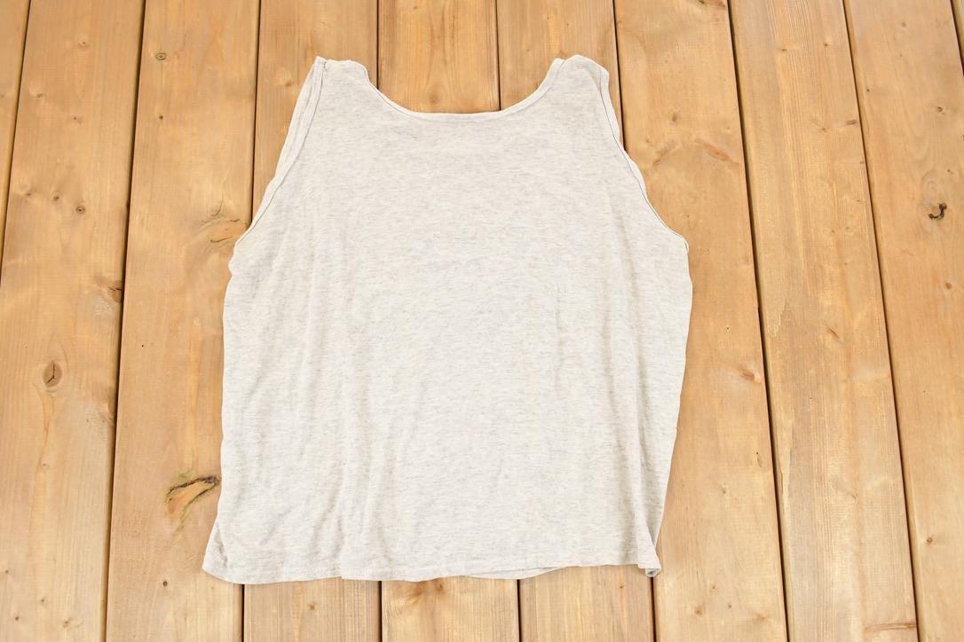 Vintage 1992 Minnesota Vikings Graphic Print NFL Souvenir Football Tank Top Women's M