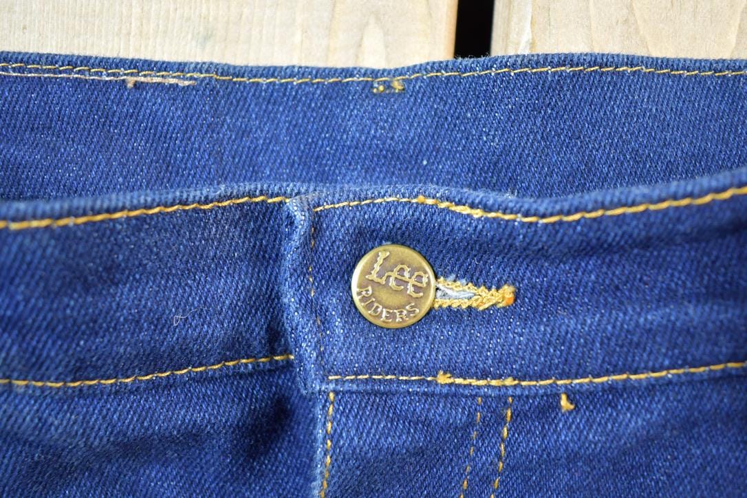 Vintage 1970s Lee Denim Jeans Size 32 x 29