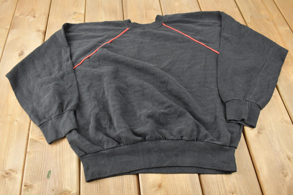 Vintage 1980s Drakkar Noir Raglan Crewneck Sweatshirt
