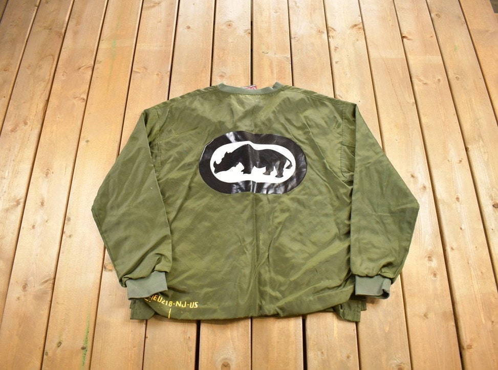 Vintage 1990s Ecko Unlimited Pull Over Windbreaker Jacket