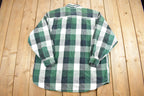 Vintage 1990s Moose Creek Plaid Flannel Button Up Shirt