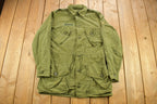 Vintage 1980s Canadian Army Military Field Jacket