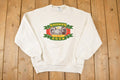 Vintage 1990s Sauder's Eggs Cartoon Farm Graphic Print Crewneck Sweatshirt Mens L