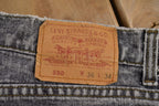 Vintage 1990s Levi's 550 Red Tab Relaxed Fit Jeans Size 33 x 32.5
