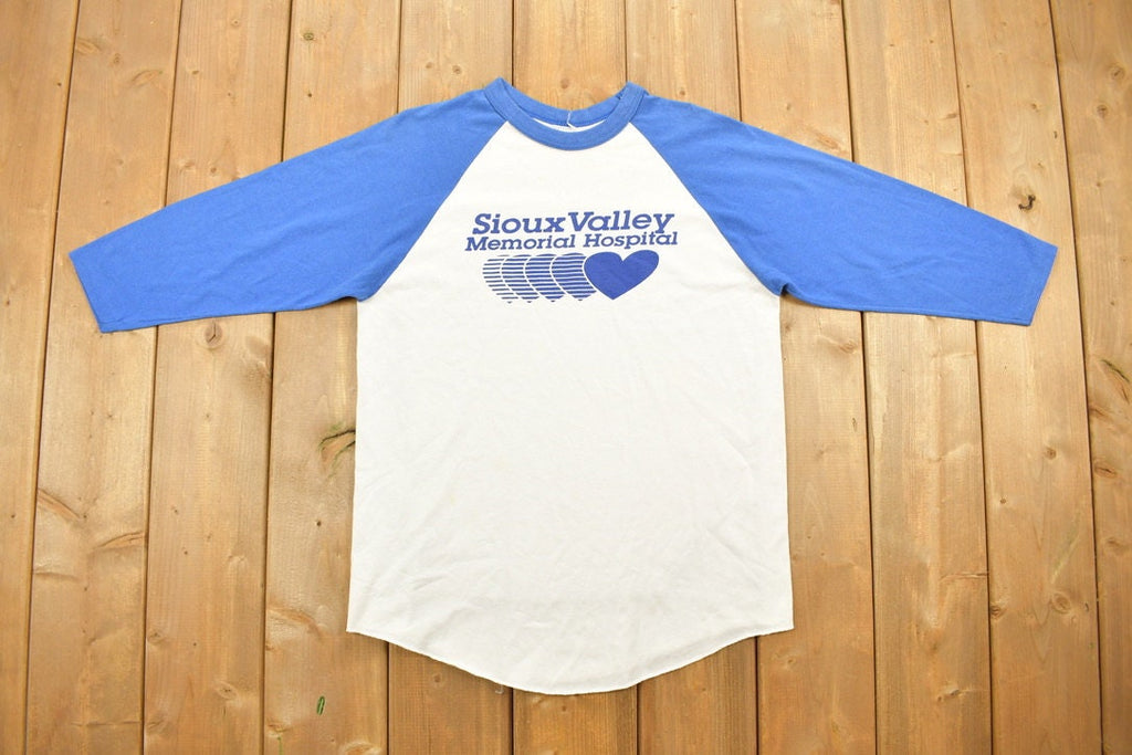 Vintage 1990s Sioux Valley Hospital Graphic T-Shirt
