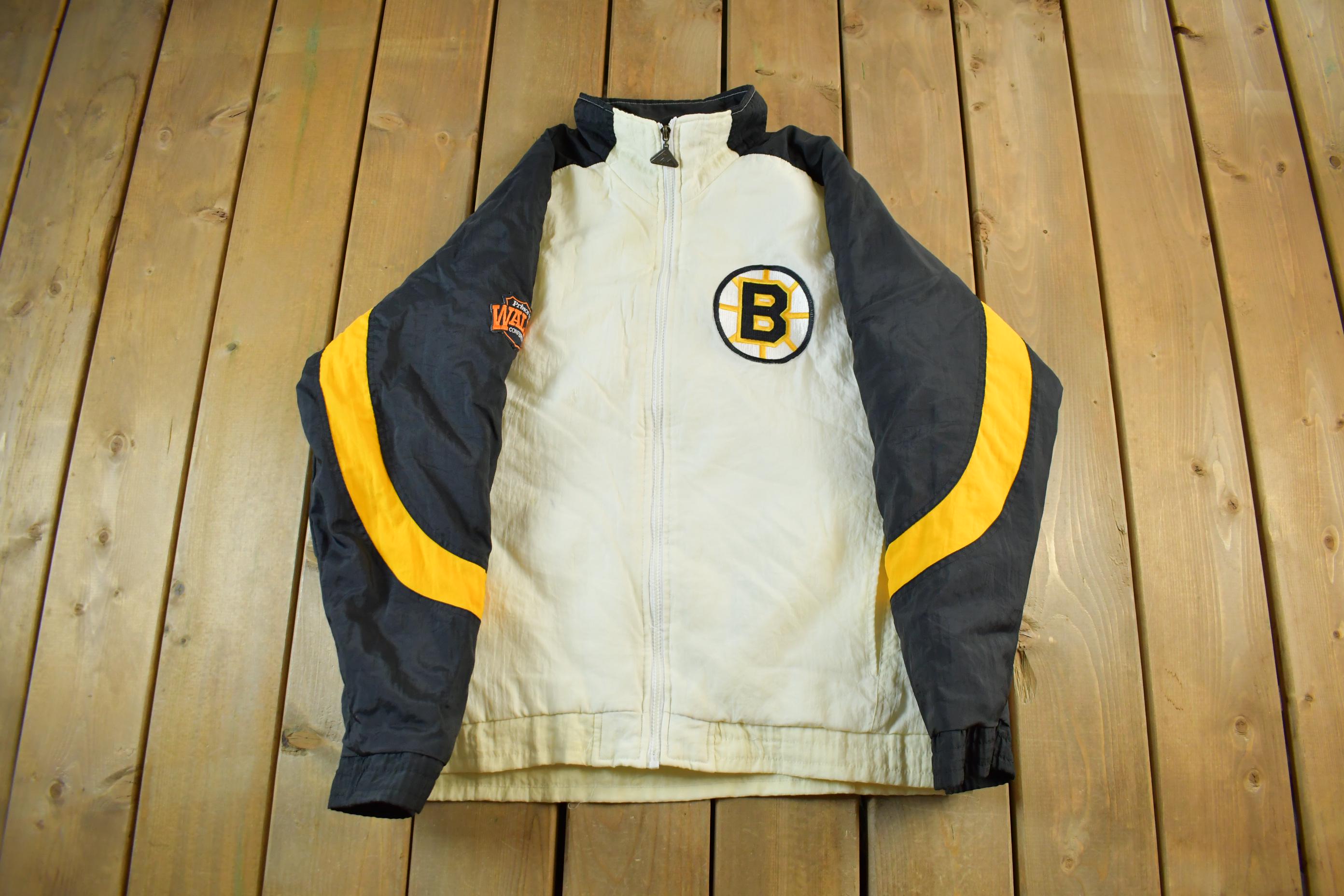 Vintage 1990s Boston Bruins NHL Jacket Men's Large