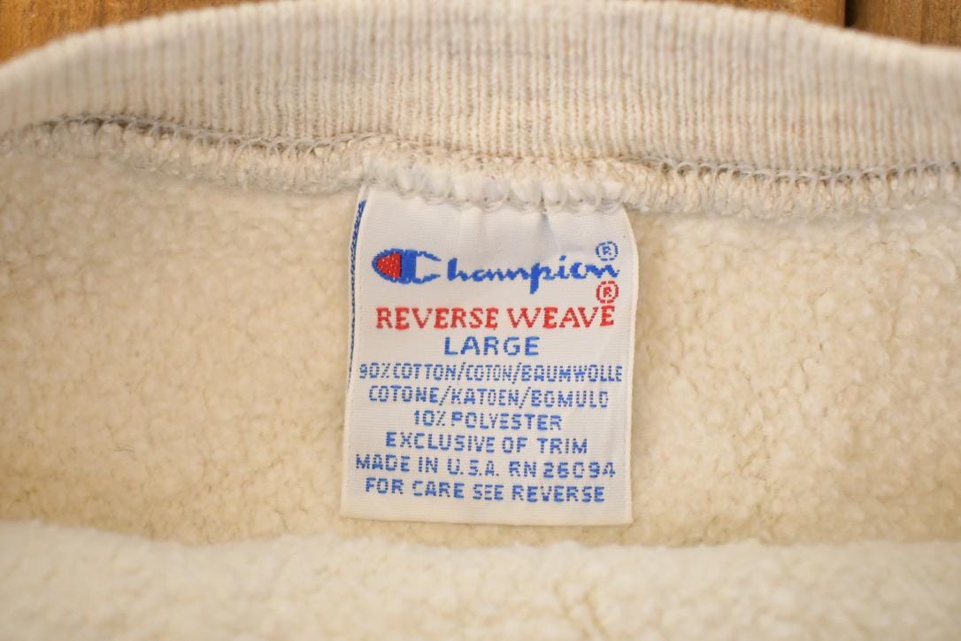 Vintage Y2K Champion Reverse Weave Crewneck Sweatshirt Mens L