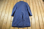 Vintage 1950s Air Force Wool Trench Coat Men's XS