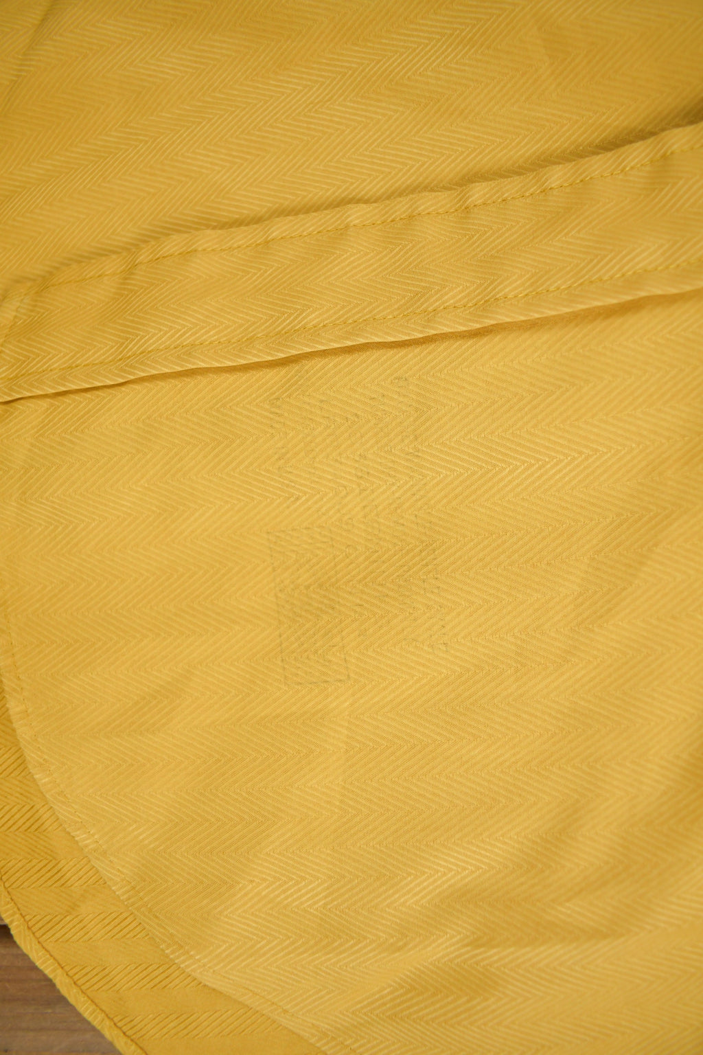 Vintage 1970s Blank Yellow Button Up Shirt