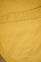 Vintage 1970s Blank Yellow Button Up Shirt