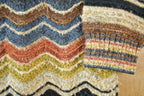 Vintage 1990s Protege Knit Abstract Pattern Crewneck Sweater