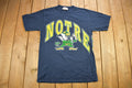 Vintage 1990s University Of Notre Dame Fighting Irish Collegiate T-Shirt