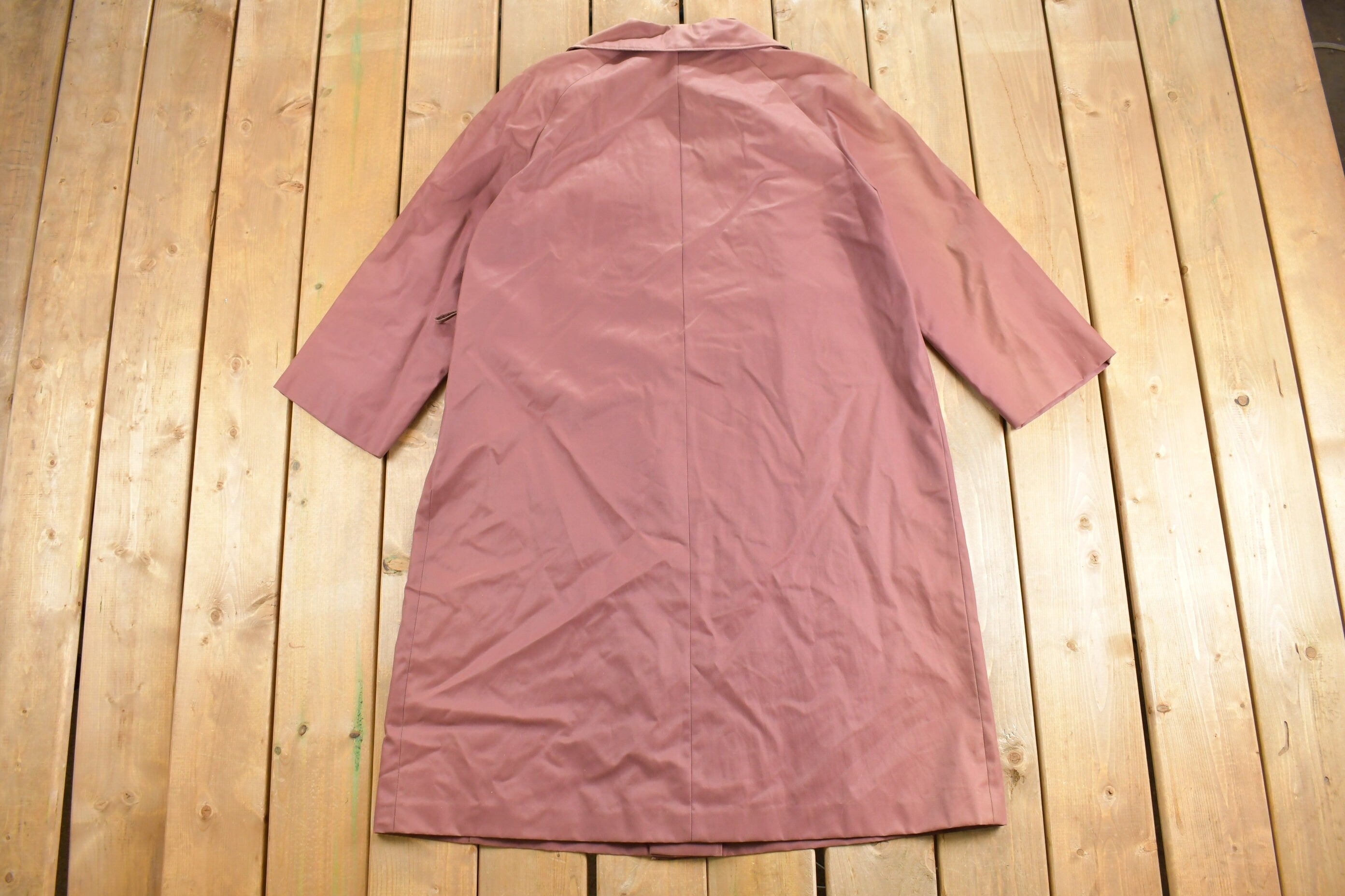 Vintage 1980s Brown Fashion By Gabor Full Length Light Jacket