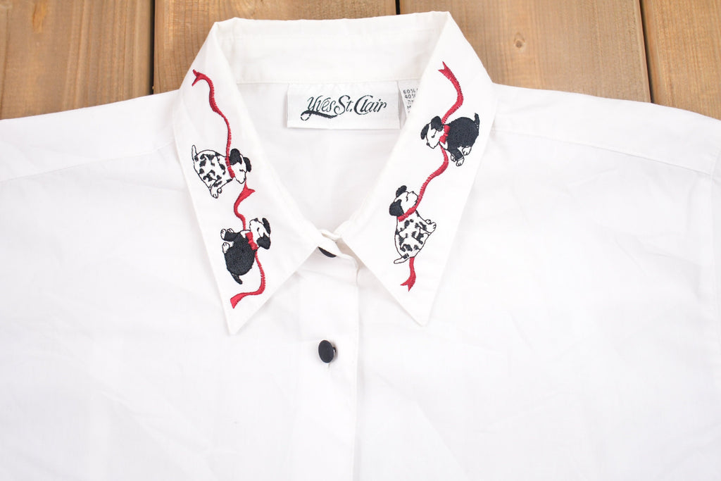 Vintage 1990s Yves St. Clair Button Up Shirt