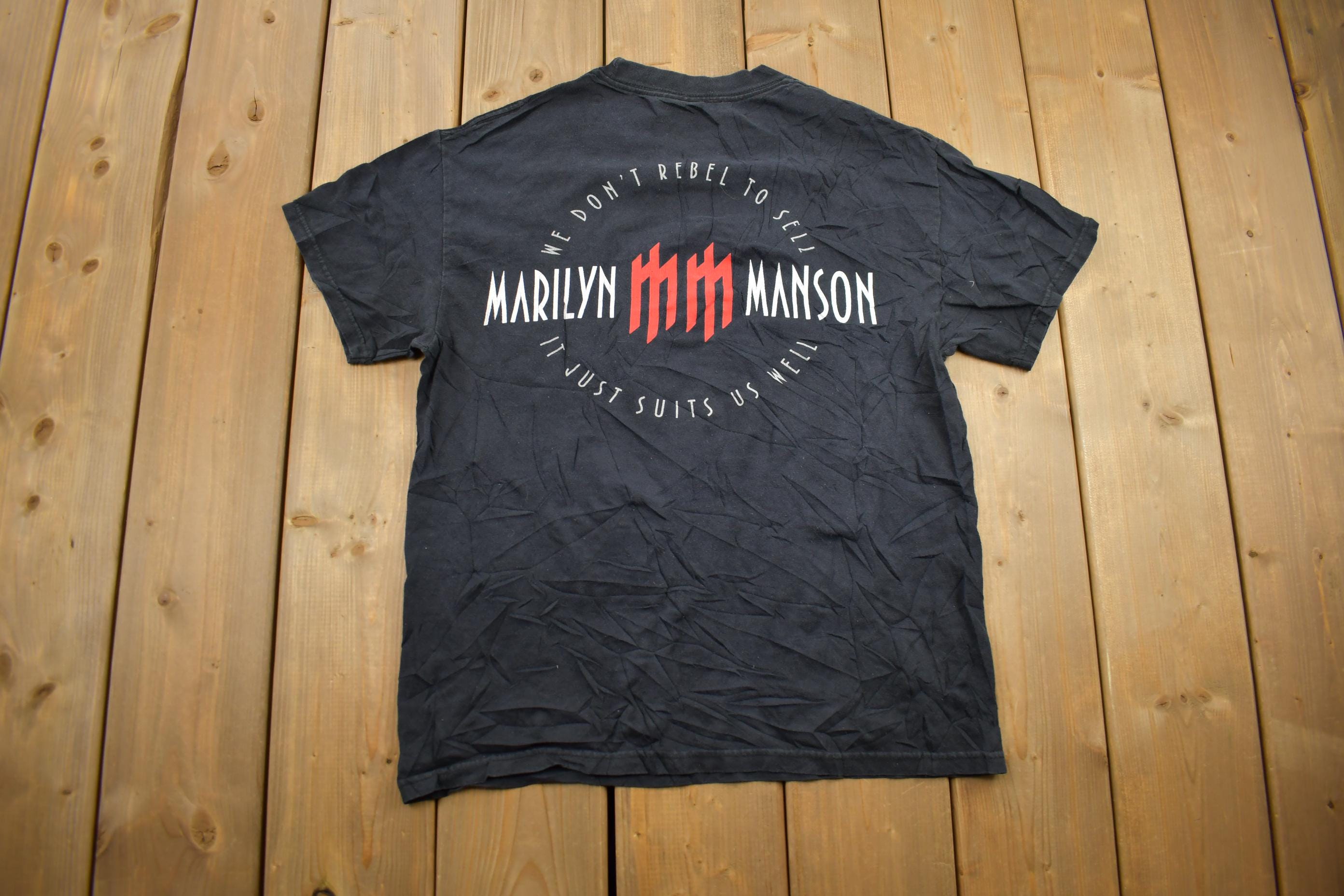 Vintage 2000 Marilyn Manson The Bright Young Things Graphic T Shirt