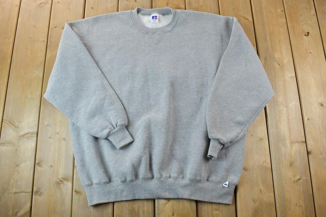 Vintage 1990s Russell Athletics Blank Crewneck Sweatshirt