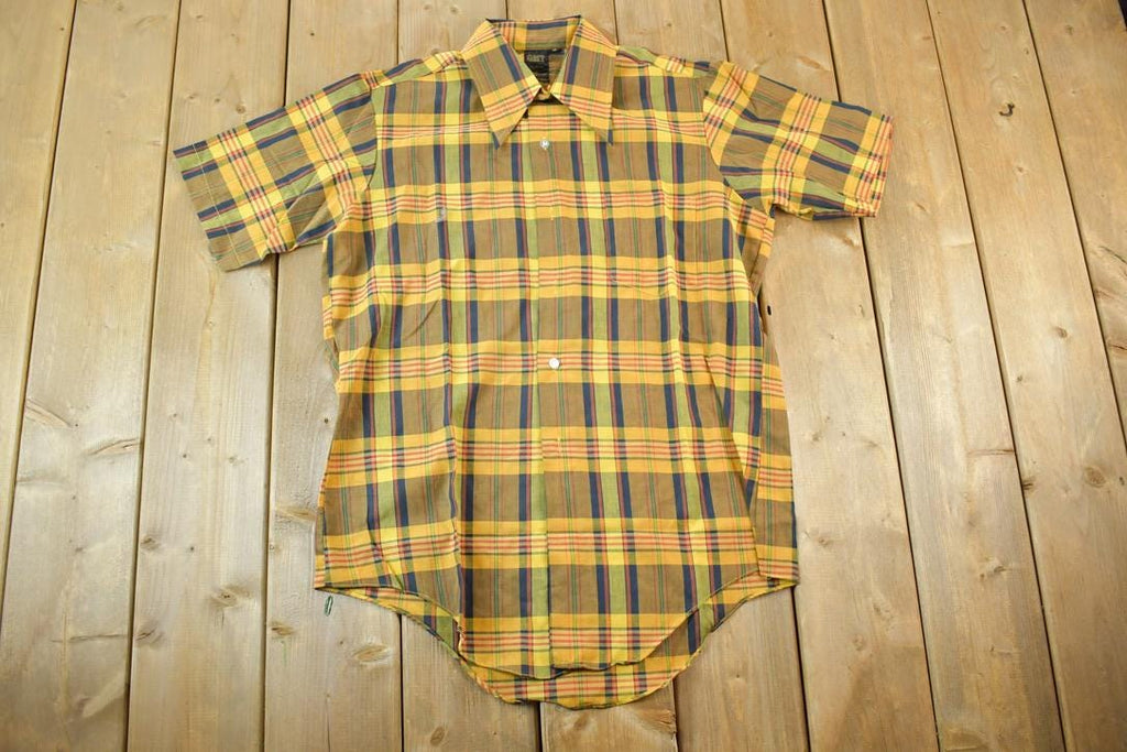 Vintage 1970s GMT Button Up Western Style Shirt