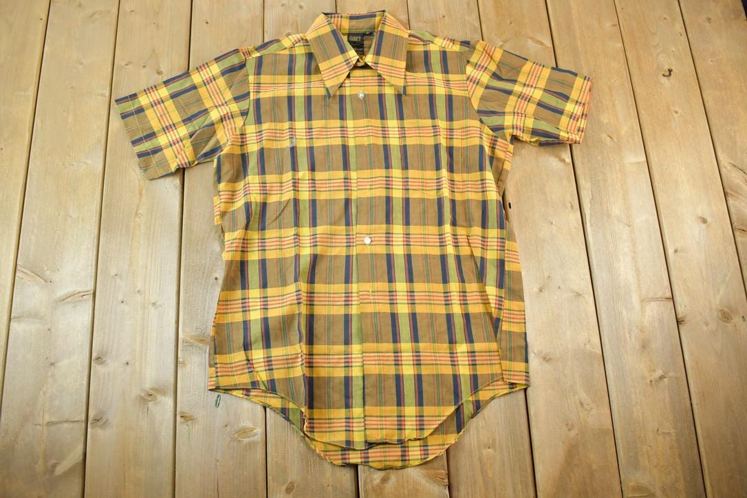 Vintage 1970s GMT Button Up Western Style Shirt