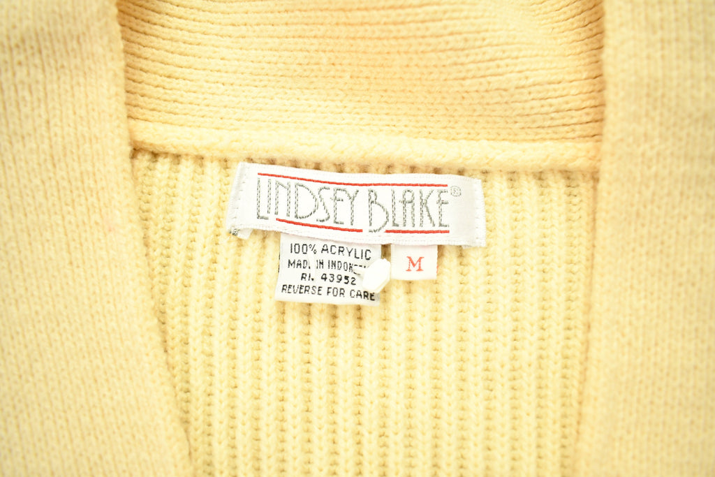 Vintage 1990s Lindsey Blake 100% Acyrillic Cardigan Sweater
