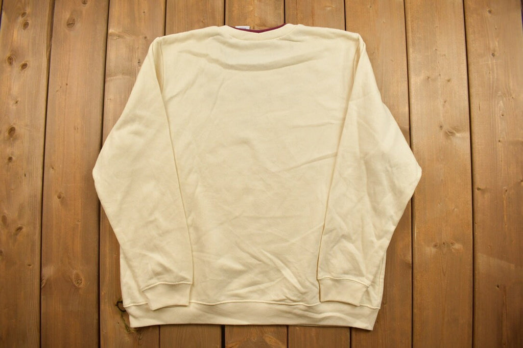 Vintage 1990s Floral Crewneck Sweatshirt