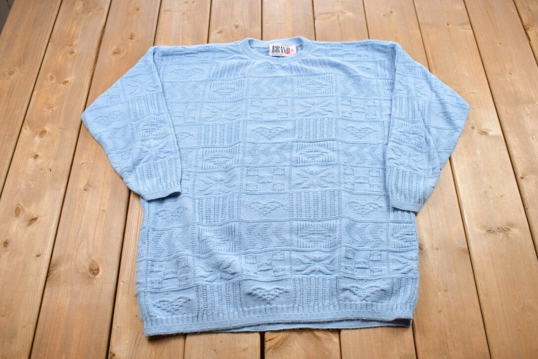 Vintage 1990s Brand New Knitted Crewneck Sweater