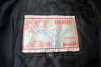 Vintage 1980s Baron New York Distressed Genuine Leather Jacket Made In USA