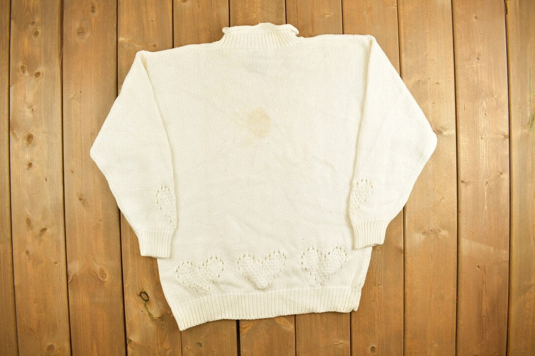 Vintage 1990s Card Amoroso Knit Sweater