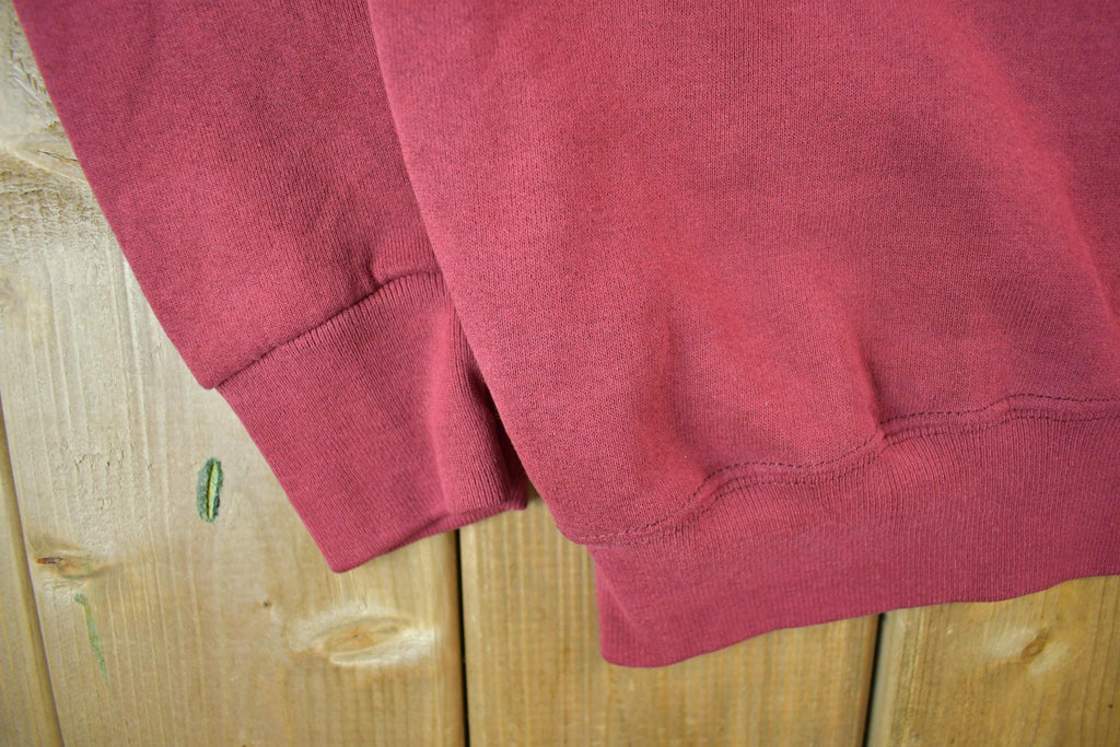 Vintage 1990s Santee Sweats Blank Crewneck Sweatshirt Men's Small