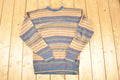 Vintage 1990s Geoffrey Beene Striped Knit Crewneck Sweater Mens M