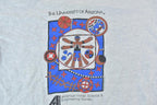 Vintage 1990s University Of Arizona Basketball Collegiate T-Shirt