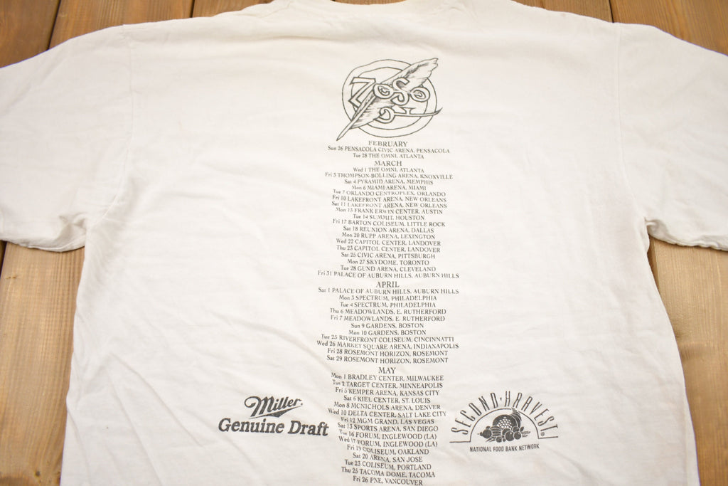 Vintage 1995 Jimmy Page Robert Plant Zoo World Tour Band T-shirt
