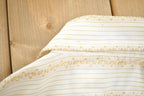 Vintage 1990s Arrow Belmont Pacer By Arrow Patterned Formal Casual Long Sleeve Button up
